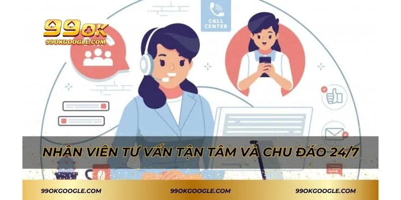 SABA Sport 99ok - Cổng Game Trực Tuyến Thú Vị Số 1 Việt Nam 4 Nhân viên tư vấn tận tâm và chu đáo 24/7