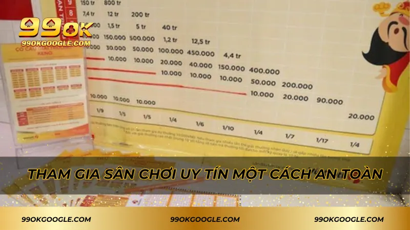 Keno 99ok – Đa Dạng Loại Hình Cá Cược Xổ Số Uy Tín 4 Tham gia sân chơi uy tín một cách an toàn